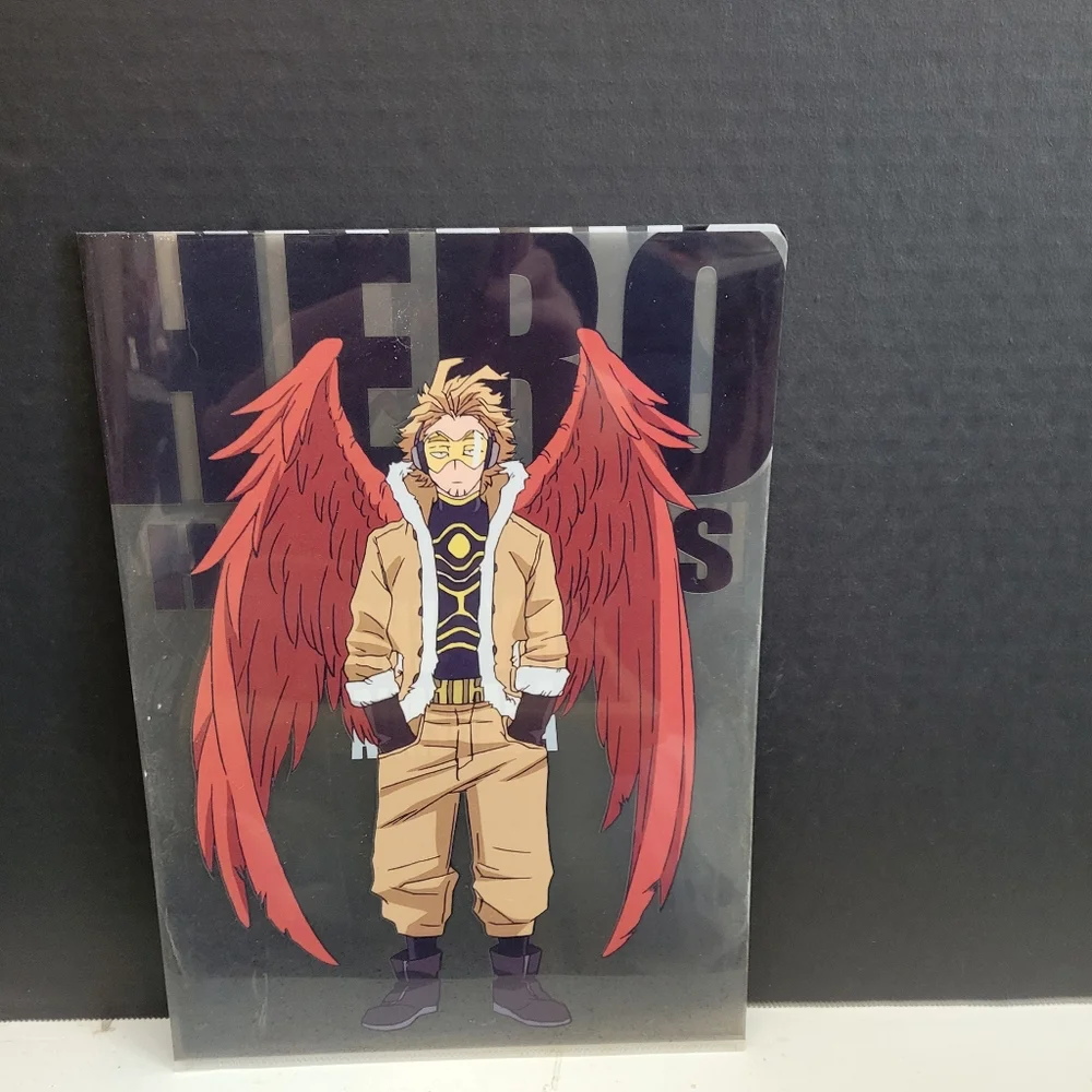 Lot of 6 Clear File Folders from Anime Series My Hero Academia